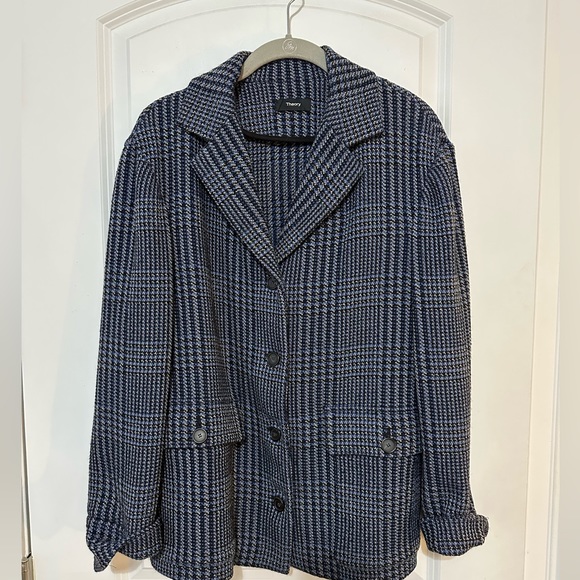 Theory tweed chore jacket size S. - Picture 4 of 5